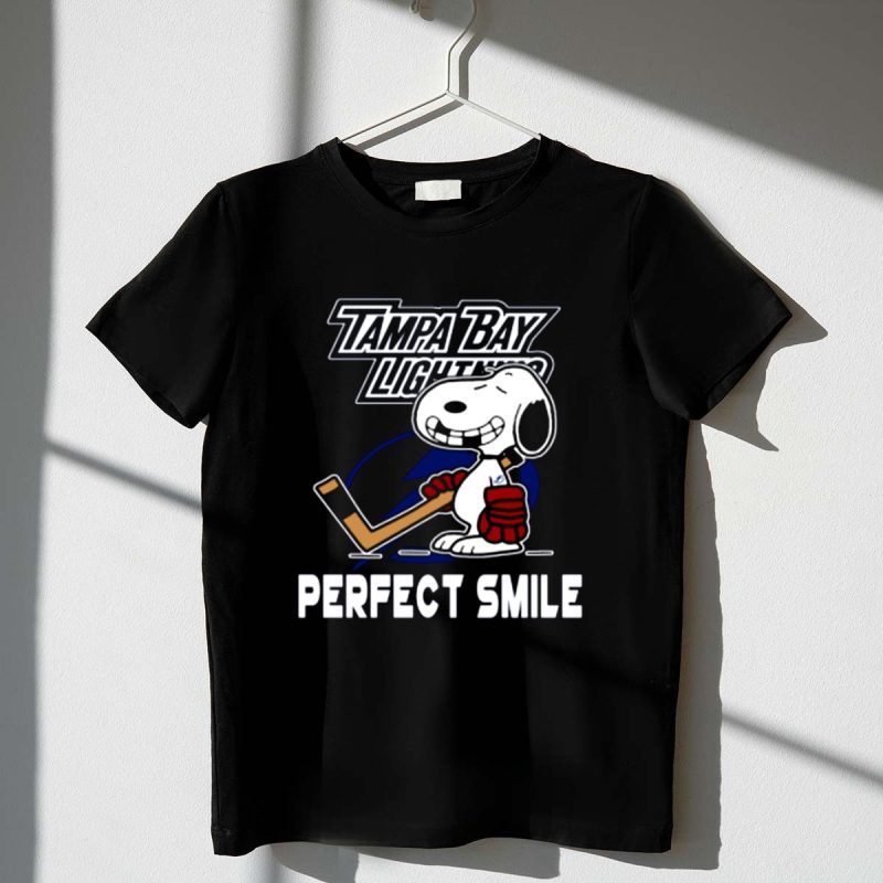 Snoopy Tampa Bay Lightning Perfect Smile 1 T Shirt