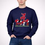 Snoopy The Peanuts Cheer For The Alabama Crimson Tide 3 Sweatshirt