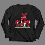Snoopy The Peanuts Cheer For The Alabama Crimson Tide 4 Long Sleeves