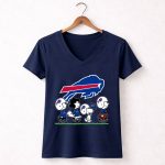 Snoopy The Peanuts Cheer For The Buffalo Bills T Shirt 5 Womens V Neck.jpg