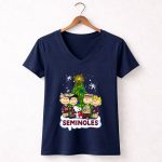 Snoopy The Peanuts Florida State Seminoles Christmas 5 Womens V Neck.jpg Snoopy The Peanuts Florida State Seminoles Christmas 5 Womens V Neck.jpg