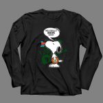 Snoopy This Is For All U Bucks Haters Milwaukee Bucks Fan Art 4 Long Sleeves