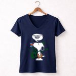 Snoopy This Is For All U Bucks Haters Milwaukee Bucks Fan Art 5 Womens V Neck