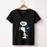 Snoopy This Is For All U Eagles Haters Philadelphia Eagles Fans 7 Womens V Neck