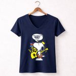 Snoopy This Is For All U Hornets Haters Charlotte Fans Basketball 5 Womens V Neck