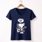 Snoopy This Is For All U Suns Haters Basketball 5 Womens V Neck