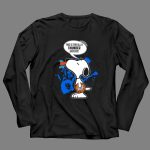 Snoopy This Is For All U Thunder Haters Basketball Fan Art Oklahoma City 4 Long Sleeves