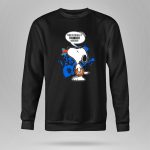 Snoopy This Is For All U Thunder Haters Basketball Fan Art Oklahoma City 9 Hoodie