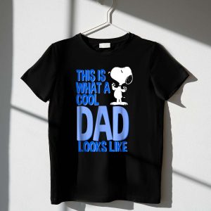 Snoopy This Is What a Cool Dad Looks Like Peanuts 1 T Shirt