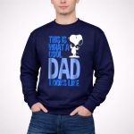 Snoopy This Is What a Cool Dad Looks Like Peanuts 3 Sweatshirt
