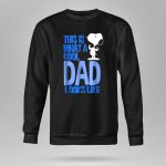 Snoopy This Is What a Cool Dad Looks Like Peanuts 9 Sweatshirt