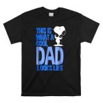 Snoopy This Is What a Cool Dad Looks Like Peanuts T Shirt 6