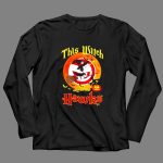 Snoopy This Witch Loves The Atlanta Hawks Halloween 4 Long Sleeves