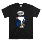 Snoopy Timberwolves Haters Throwback T Shirt 6