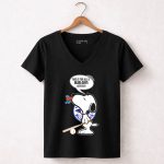 Snoopy Toronto Blue Jays Fans This Is For All U Blue Jays Haters 7 Womens V Neck.jpg