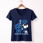 Snoopy Toronto Maple Leafs 1 Dad One Of A Kind 5 Womens V Neck.jpg