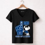 Snoopy Toronto Maple Leafs 1 Dad One Of A Kind 7 Womens V Neck.jpg
