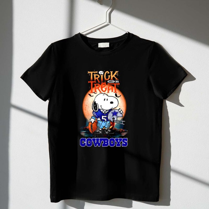 Snoopy Trick Or Treat Dallas Cowboys Halloween 1 T Shirt