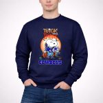 Snoopy Trick Or Treat Dallas Cowboys Halloween 3 Sweatshirt