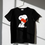 Snoopy Valentine Heart Hug 1 T Shirt