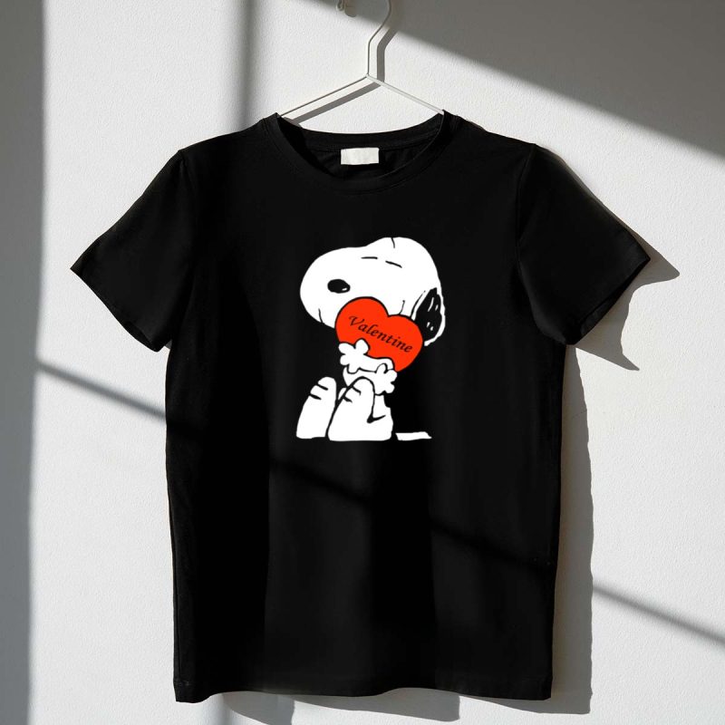 Snoopy Valentine Heart Hug 1 T Shirt