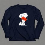 Snoopy Valentine Heart Hug 6 Long Sleeves