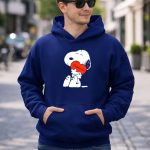 Snoopy Valentine Heart Hug 8 Hoodie