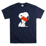 Snoopy Valentine Heart Hug T Shirt 7