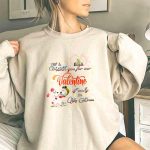 Snoopy Valentine With You Over Castle in My Dream 3 Sweatshirt