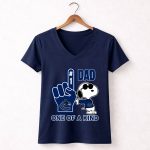 Snoopy Vancouver Canucks 1 Dad One Of A Kind 5 Womens V Neck.jpg