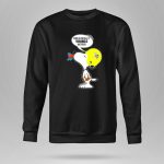 Snoopy Vikings Helmet Football Fans Haters 9 Sweatshirt