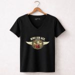 Snoopy WWI Air Ace 7 Womens V Neck.jpg