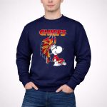 Snoopy War Bonnets Chiefs Native 3 Sweatshirt