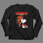 Snoopy War Bonnets Chiefs Native 4 Long Sleeves