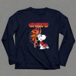 Snoopy War Bonnets Chiefs Native 6 Long Sleeves