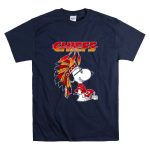 Snoopy War Bonnets Chiefs Native T Shirt 7