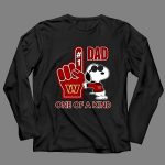 Snoopy Washington Commanders 1 DAD One Of A Kind 4 Long Sleeves