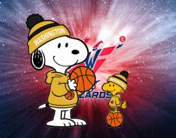 Snoopy Washington Wizards Banner