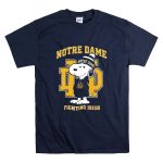 Snoopy Wear Notre Dame Fighting Irish Football Winter Game Day T Shirt 7.jpg