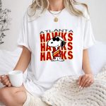 Snoopy Wearing Atlanta Hawks 1 T Shirt