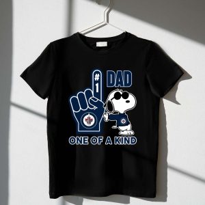 Snoopy Winnipeg Jets 1 Dad One Of A Kind 1 T Shirt.jpg