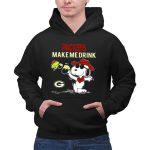 Snoopy With Beer Packers Make Me Drink Green Bay Packers 2 Hoodie