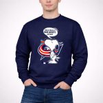 Snoopy With Columbus Blue Jackets Logo and Hockey Stick Blue Jackets Haters Phrase 3 Sweatshirt.jpg