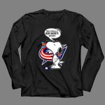 Snoopy With Columbus Blue Jackets Logo and Hockey Stick Blue Jackets Haters Phrase 4 Long Sleeves.jpg