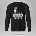 Snoopy Woodstock American Flag Memorial Day Remember and Honor 9 Sweatshirt
