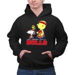 Snoopy Woodstock And Bulls Basketball Fans 2 Hoodie