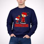 Snoopy Woodstock And Carolina Hurricanes Ice Hockey Fan Hurricanes 3 Sweatshirt.jpg