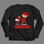 Snoopy Woodstock And Carolina Hurricanes Ice Hockey Fan Hurricanes 4 Long Sleeves.jpg