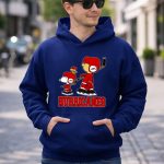 Snoopy Woodstock And Carolina Hurricanes Ice Hockey Fan Hurricanes 8 Hoodie.jpg