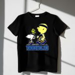 Snoopy Woodstock And Charlie Brown As Minnesota Timberwolves Fans 1 T Shirt